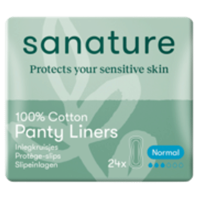 Sanature 100% Katoenen Inlegkruisjes Normal - 24 stuks