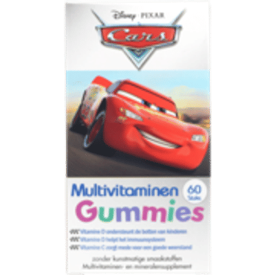 Disney Cars Multivitaminen gummies, 60 stuks