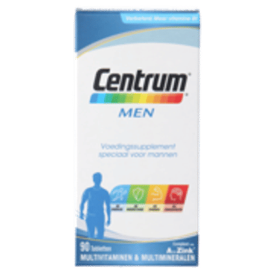 Centrum Men multivitaminen & multimineralen tabletten, 90 stuks