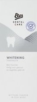 Etos Tandpasta Whitening - Vegan - 12 x 75ml - voordeelverpakking