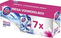 Glorix Power-5 Toiletblokken Blauw Water, Pink Magnolia - 7 stuks