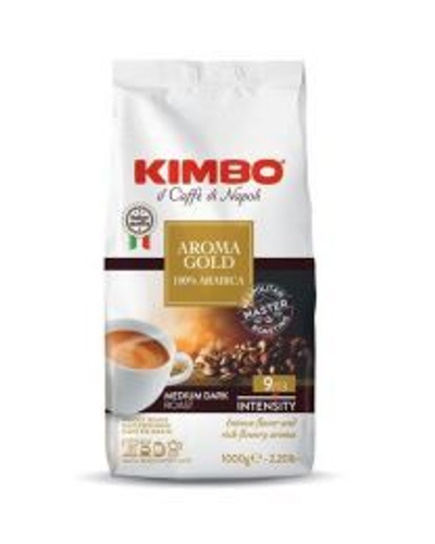 Kimbo koffiebonen Aroma Gold (1Kg)
