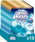 Witte Reus Turquoise Actief Toiletblok - Pacific - WC Blokjes Voordeelverpakking - 10 stuks