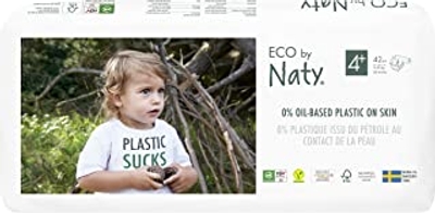 Eco by Naty  luiers maat 4 plus - 84 stuks