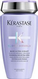 Kérastase Blond Absolu Bain Ultra-Violet - Zilvershampoo voor blond haar - Neutraliseert gele tonen in het haar - 250ml