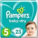 Pampers Baby Dry  luiers maat 5 - 23 stuks