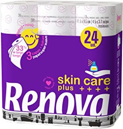 Renova 3-laags toiletpapier - 24 rollen