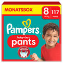 Pampers Baby Dry Pants  luierbroekjes maat 8 - 117 stuks