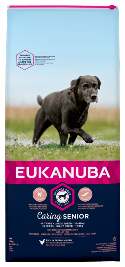 Eukanuba Caring Senior Large Breed Kip - Hondenvoer - 12 kg