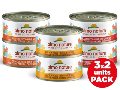 Almo Nature HFC - Kattenvoer 6x70 gram - natvoer katten