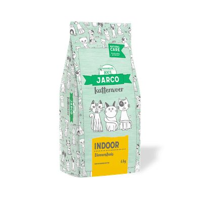 Jarco Natural Indoor - Kattenvoer 6 kg - kattenbrokken