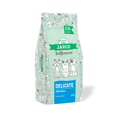 Jarco Natural Delicate - Kattenvoer 6 kg - kattenbrokken