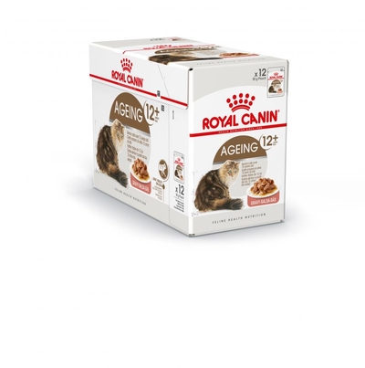 Royal Canin Ageing 12+ in Gravy - 12 x 85 g - natvoer katten