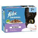 Felix Senior 12x85gr. - Kattenvoer 12x85 gram - natvoer katten