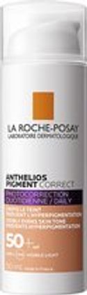 La Roche-Posay Anthelios Pigment Correct - Medium Getinte Zonnebrandcrème SPF50+ - Gezicht - 50 ml