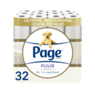 Page Puur 3-laags toiletpapier - 32 rollen