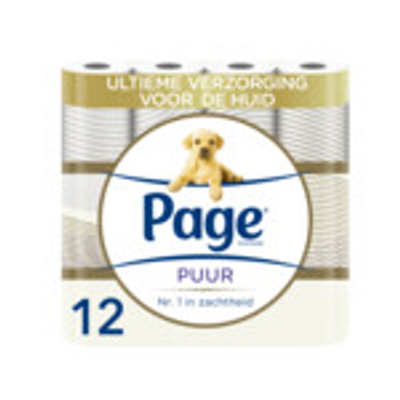 Page Puur 3-laags toiletpapier - 12 rollen