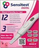 Sensitest Digital 2-in-1, Digitale Ovulatietest 12 ovulatietesten en 3 zwangerschapstesten