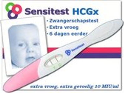 Sensitest zwangerschapstest midstream extra gevoelig 3 stuks - vanaf 6 dagen voor