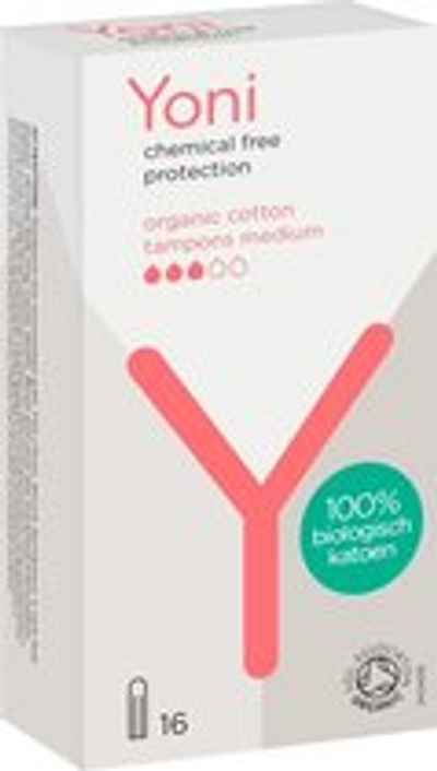 Yoni Medium Tampons - 80 stuks - Biologische Tampons