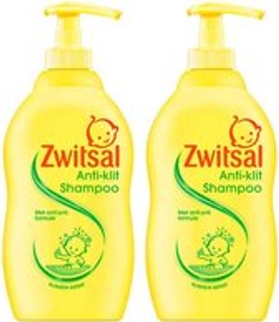 Zwitsal anti-klit shampoo Pomp - 2 x 400 ml