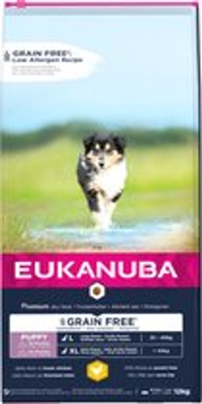 Eukanuba Dog Junior Grainfree Chicken Large 12 kg - hondenbrokken