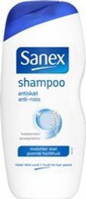 6x Sanex Shampoo Anti-Roos 250 ml