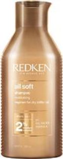 Redken All Soft Shampoo – Hydraterende en verzorgende shampoo voor zijdezacht haar – 500 ml