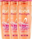 L'Oréal Paris Elvive Dream Lengths Shampoo - 3 x 250ml