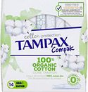 Tampax Tampons Compak Cotton Protection Bio Super - 14 stuks