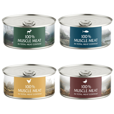 6x70g Adult Misty Mountains Gemengd Pakket Wild Freedom Kattenvoer - natvoer katten