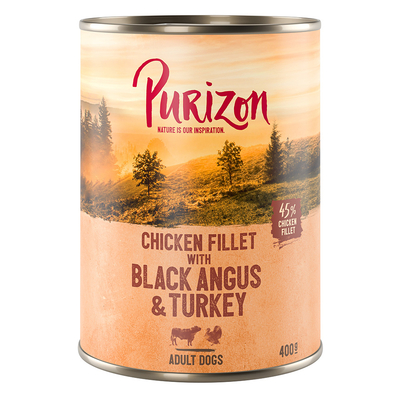 12x400g Purizon Hondenvoer - Diverse Smaken - natvoer honden