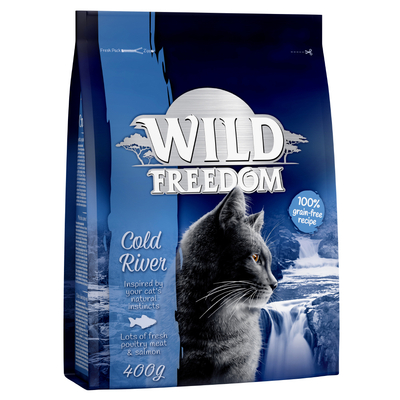 Wild Freedom Adult Cold River Zalm 400 gram - kattenbrokken