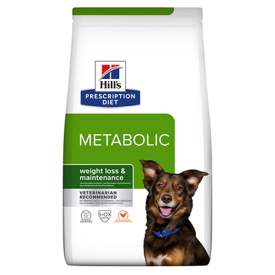 2x12kg Metabolic Weight Management met Kip Hill's Prescription Diet Hondenvoer - hondenbrokken
