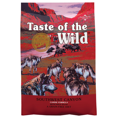 2kg Southwest Canyon Canine Taste of the Wild Hondenvoer - hondenbrokken