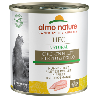 6x280g Kipfilet Almo Nature Classic Kattenvoer - natvoer katten
