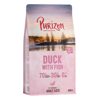 400g Adult Eend & Vis Purizon Kattenvoer - kattenbrokken