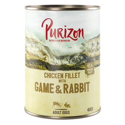 12x400g Purizon Hondenvoer - Diverse Smaken - natvoer honden