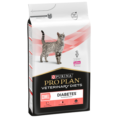 3x5kg DM Diabetes Management Purina Pro Plan Veterinary Diets Kattenvoer - kattenbrokken