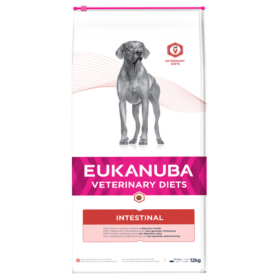 2 x 12 kg Veterinary Diets Adult Intestinal Eukanuba Hondenvoer - hondenbrokken