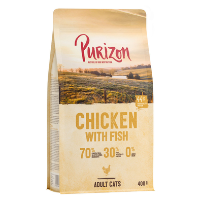 400g Adult Kip met Vis Purizon Kattenvoer - kattenbrokken