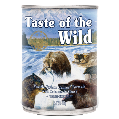 Taste of the Wild - Pacific Stream Canine Hondenvoer - 12 x 390 g - natvoer honden