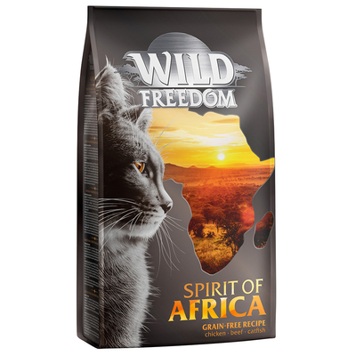 3x2kg Spirit of Africa Wild Freedom Kattenvoer - kattenbrokken