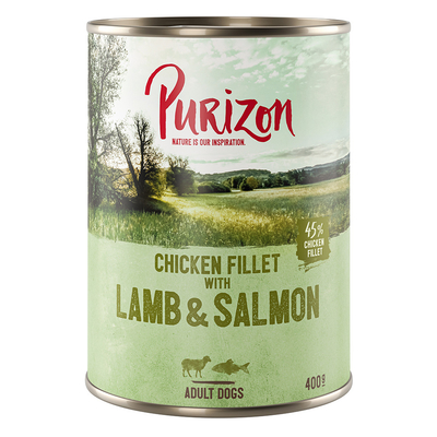 6x400g Purizon Hondenvoer - Diverse Smaken - natvoer honden