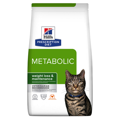 3kg Metabolic Advanced Weight Solution Kip Hill's Prescription Diet Kattenvoer - kattenbrokken