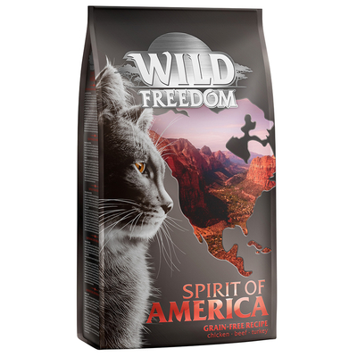 3x2kg Spirit of America Wild Freedom Kattenvoer - kattenbrokken