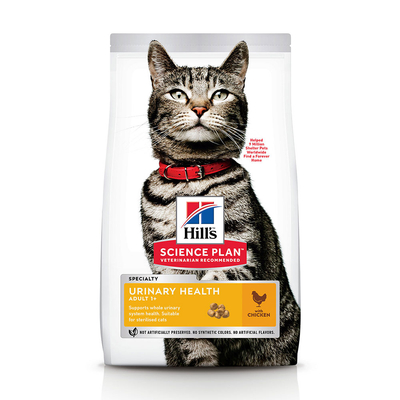 2x7kg Adult Urinary Health Kip Hill's Science Plan Kattenvoer - kattenbrokken