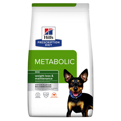 3 kg Canine Metabolic Mini  Hill's Prescription Diet Hondenvoer - hondenbrokken