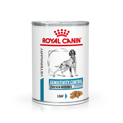 Royal Canin Veterinary Sensitivity Control Kip & Rijst Hondenvoer - 12 x 410 g - natvoer honden