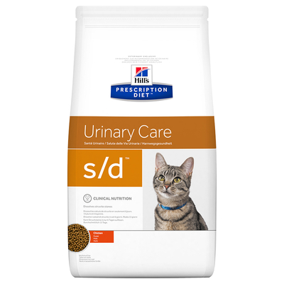 1,5kg S/D Urinary Dissolution met Kip Hill's Prescription Diet Kattenvoer - kattenbrokken